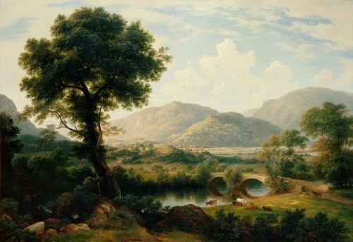 Ullswater with Goldrill Bridge, John Glover (1767-1849)