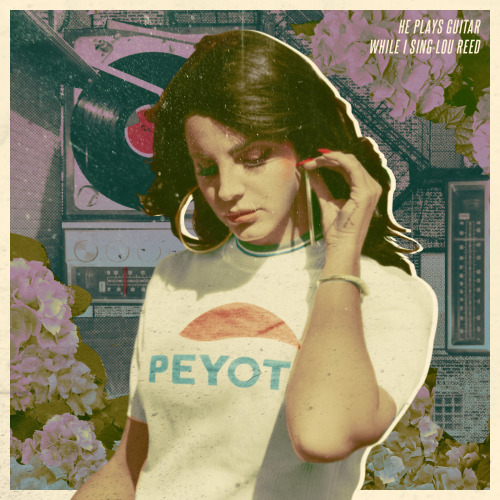 joaklsdasdgga:  "Ultraviolence" Lyric Art Prints Set 2 by Jump Jirakaweekul //Original photographs by Neil Krug, Mathieu Cesar, and Geordie Wood 