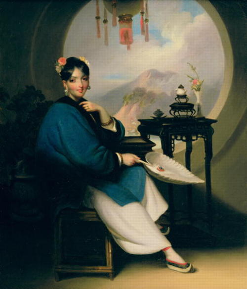 ‘A Geisha Girl’ (note: despite the name of the painting, it does not feature a geisha) b