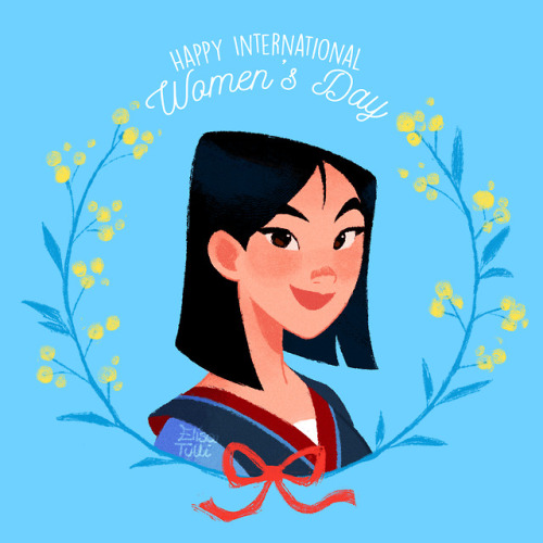 elisebrave:Happy International Women’s Day!To celebrate, I drew three of my favourite fictional fema