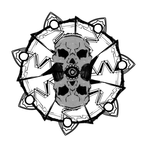 I Don't Really Draw Anything, So I'll Show You The Concept Of A Shield Created In The Likeness Of A Calabrass,