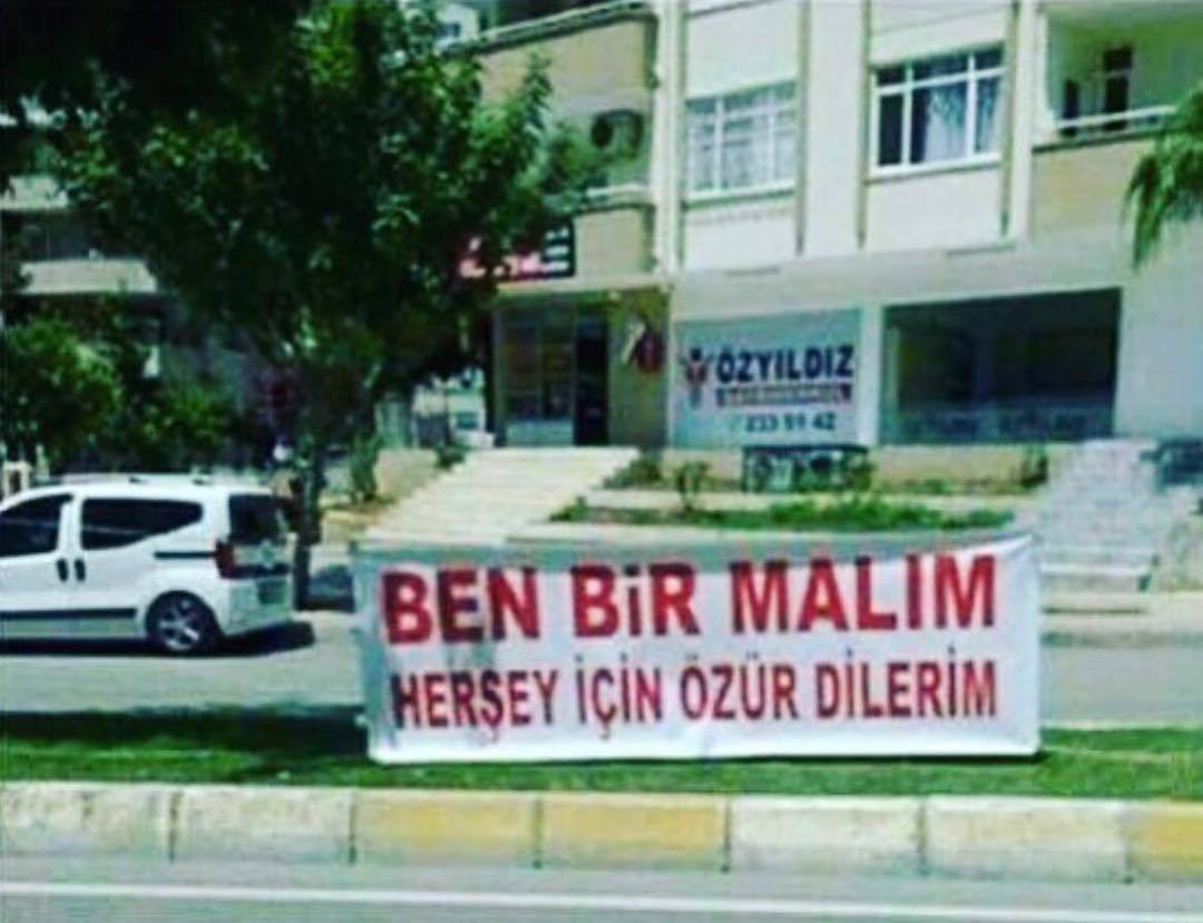 OZYILDI
HERSEY İCİN OZUR DILERIM