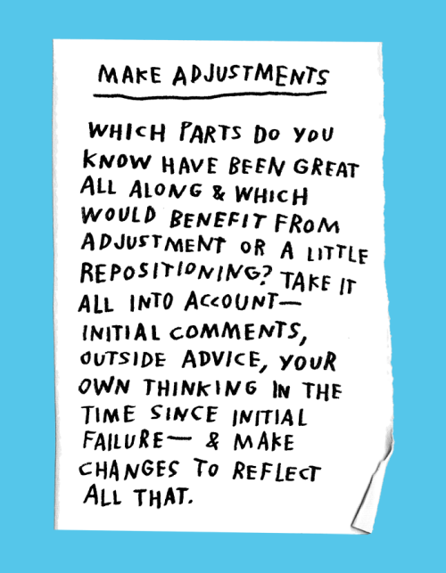 dreamplay: adamjk: WHAT TO DO WHEN YOU FAIL is a new guide to dealing with not-success, which i th