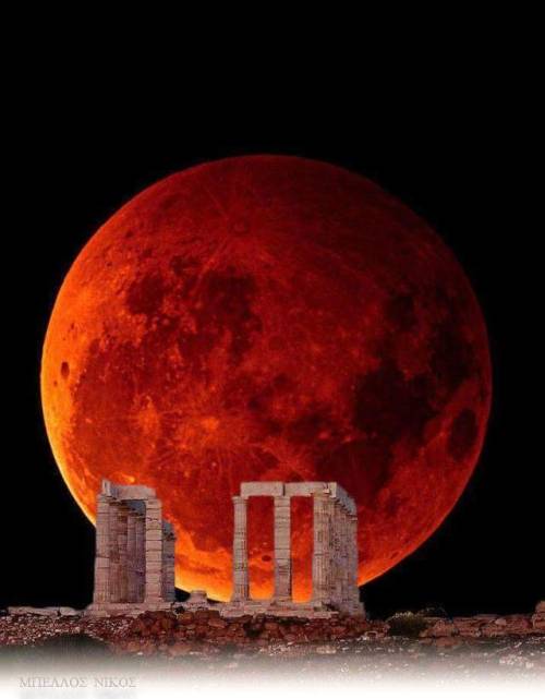 blackpaint20:Temple of #PoseidonCape Sounion, Attic peninsula