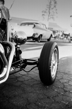 Cencalphoto:  Dragster | Minolta Cle And A Voigtlander 40Mm 1.4 Lens | Kodak Tri-X