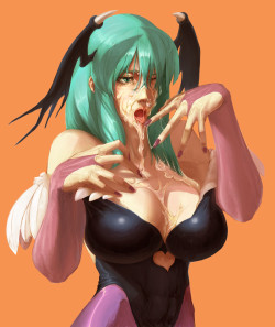 daily-manga-hentai:  Morrigan Aensland (source)