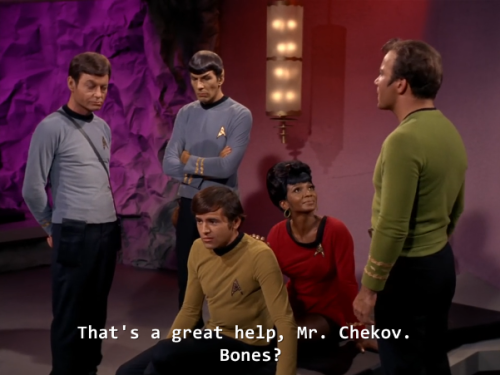 takemetotheenterprise:narramin:cinema peaked at Star Trek: The Original SeriesExcellent teamwork guy