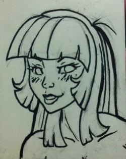 Human Twilight Sketch. Slowly Regaining My Abilities For Faces Again. Haha. It Looked