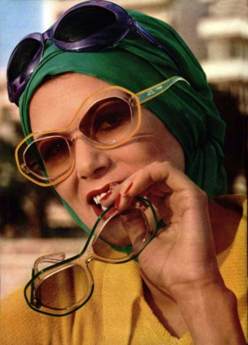 gafavintage: Lunettes, L'officiel magazine 1973