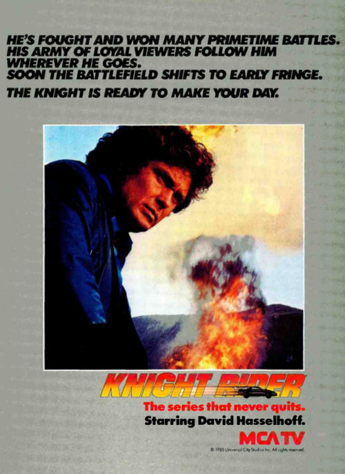 Porn Pics fadedsignals:  “Knight Rider” aired on