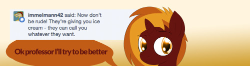 taboopony:  Scuttlebug: ack! all my cloths bur in seconds why are theses staying so long!  x3!