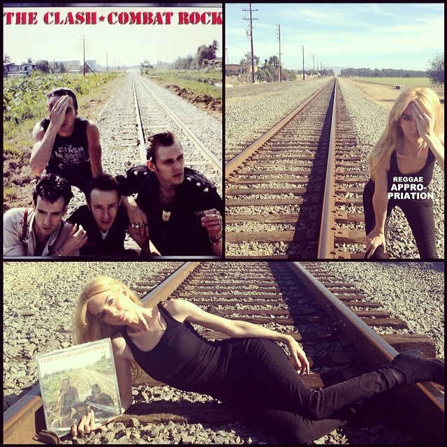 heightfiveseven:  I’m not apologizing for my shirt but I think the Clash are pretty