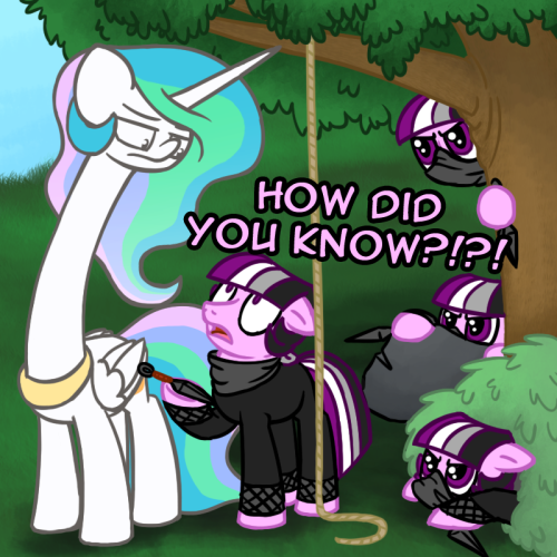ask-acepony:  I(we) did not take lightly to the cake tax The Neck implemented.  xD