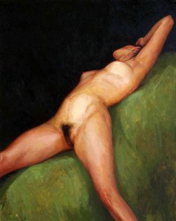 artbeautypaintings:  Tantra nude - Ron Barsano