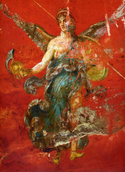 lionofchaeronea:  Part of a Muse cycle.  Fresco