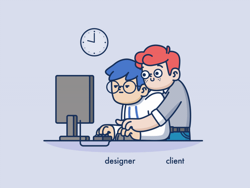 wiselwisel: Diseñador vs Cliente.