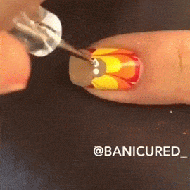 nailpornography:  Water Marble Turkey 