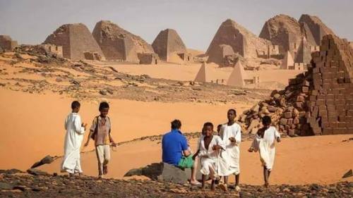 Pyramids of Meroe, Sudan