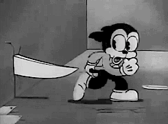 fortunecookied:Betty Boop - Bimbo’s Initiation (1931)Bimbo has to undergo a series of harrowing ritu