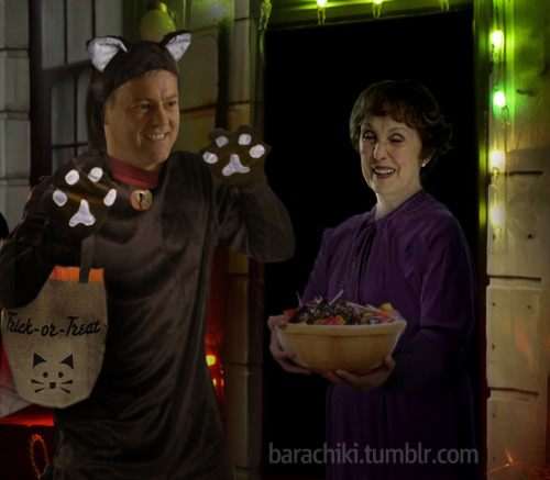 annashipper:jazziedu:sweeter-than-cynicism:dulcimergecko:barachiki:TRICK OR TREAT ON BAKER STREET[Sh