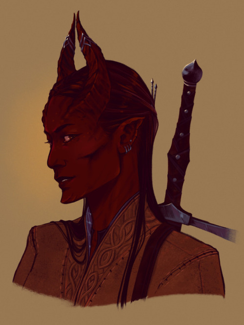 Something in between commissions. A bunch of portraits I sketched for our Tal’dorei D&amp;