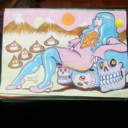 Colored A Drawing Of Kristi Lyn From Dr. Sketchy&Amp;Rsquo;S Boston.   #Art #Drawing