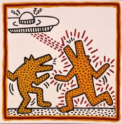 superbestiario:  Keith Haring, Untitled,