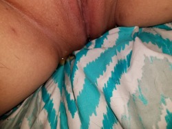 sexualcouple:  I got excited while playing with my pussy and squirted. Can you see my juices?www.sexualcouple.tumblr.com