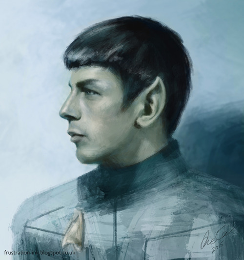 annethevikingart: Young Spock A few days ago on September 8th it was exactly 49 years ago that Star 