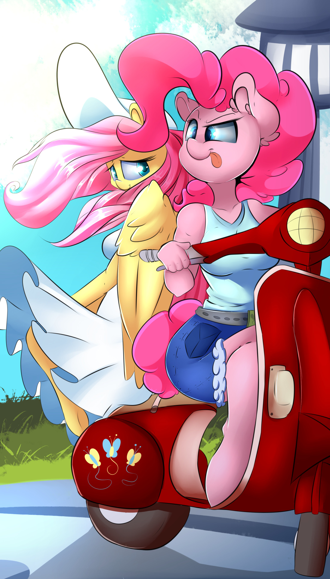 madacon:NATG day 7 “  draw a pony in a vehicle / draw a pony out for a spin  ”