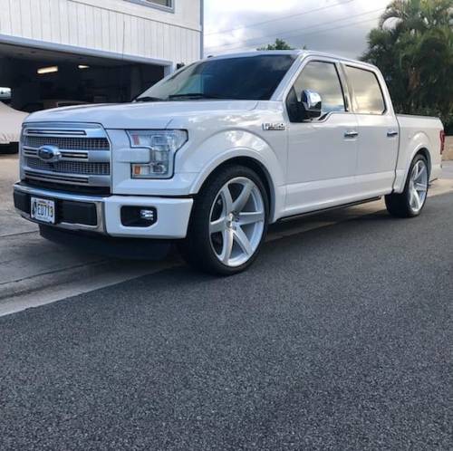 Ford F150 x CW6 Brushed Face White Windows. #Concavo #ItsALifeStyle  www.instagram.com/p/Bul