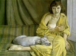 jeromeof:  Girl with a White Dog - Lucian