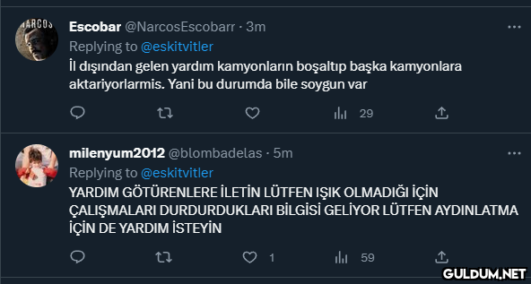 yardım yaptığınız...