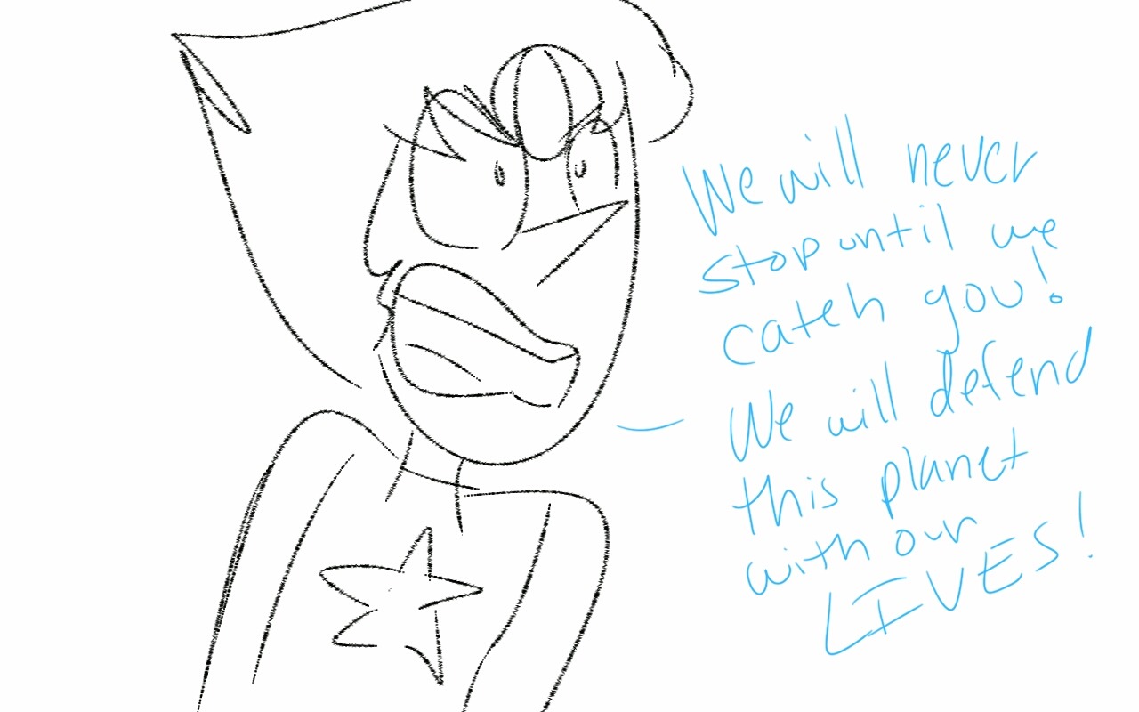 shadethename:  The Steven is mocking me in his own human ways  (I want this to happen