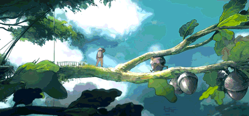 tessen:  kokoro-beat:  digg:  dailydot:  This isn’t a Miyazaki film. It’s a gorgeous homage by a French animation student.Glenn Germain spent five months crafting this beautiful homage to Studio Ghibli for his final project. The French animation student’s