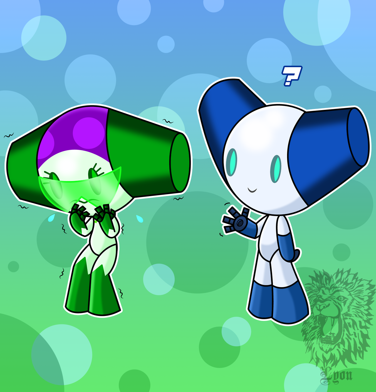 Cinderace Queen 🔥⚽️🐇 on X: dA link:  #Robotboy  along with his siblings: Robotgirl, Protoboy, & Bjornbot! 1 year since I  rejoined the fandom! <3  / X