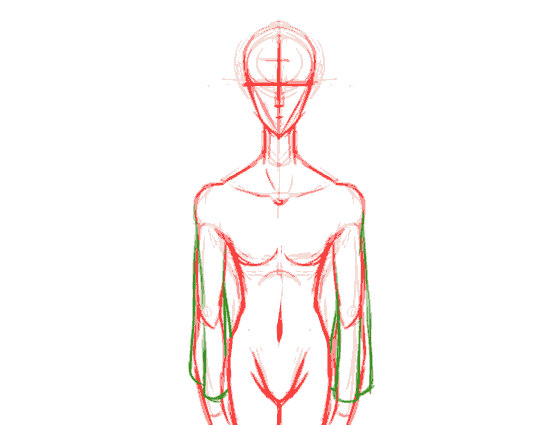 death-limes:  Animation practice Body and fabric~