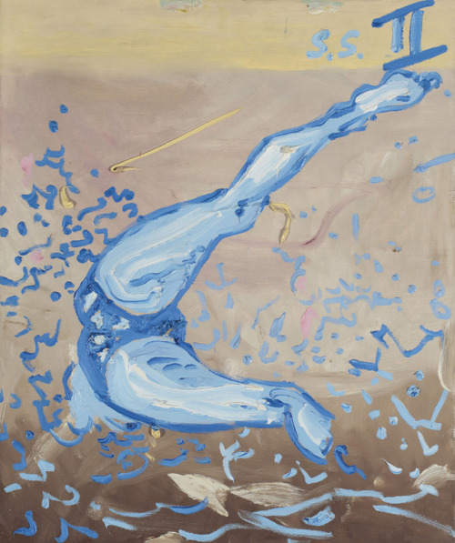 mauveflwrs: Martin Kippenberger  Sabine springt (Sabine Jumping) circa 1980