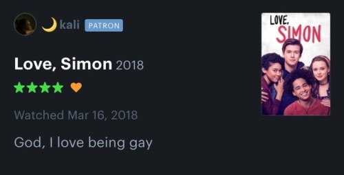 chrisandfem: some of my favorite reviews of Love, Simon (2018) so far