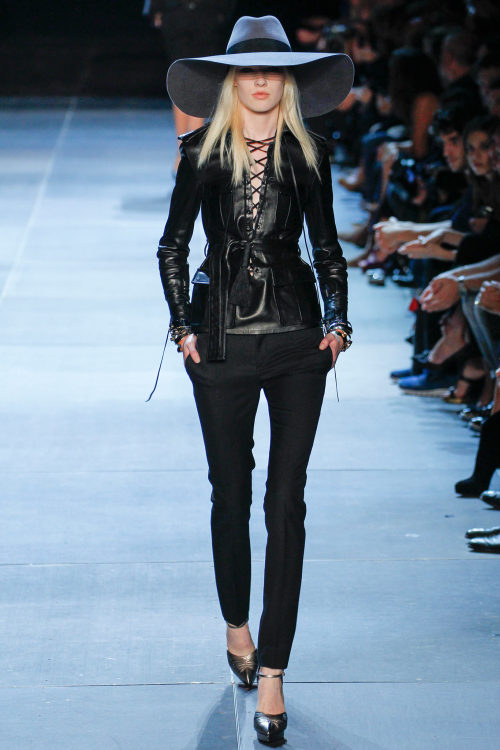 Saint Laurent Spring-Summer 2013The Witching Hour of Saint Laurent Post-Dior, Hedi Slimane&rsquo;s f