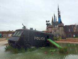 itscolossal:  Welcome to Dismaland: A First Look Inside Banksy’s New Art Exhibition Housed Inside a Dystopian Theme Park 