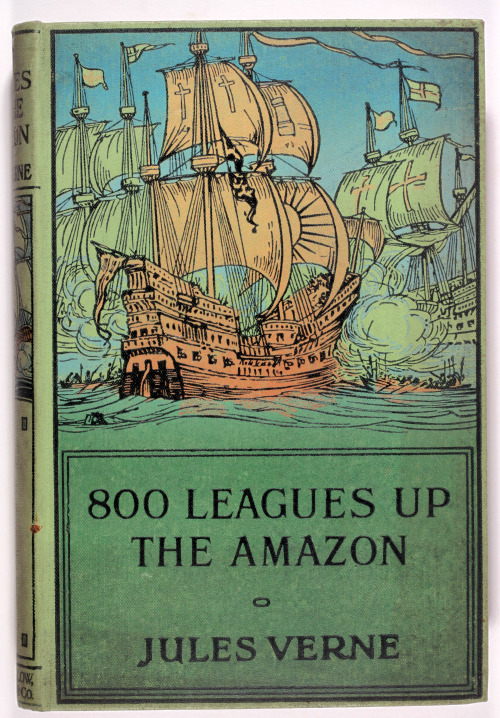 late 19th century Jules Verne novels The Giant Raft parts I &amp; II800 leagues up the Amazon &amp; 