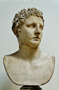 hadrian6:    Head of Meleager. Parian marble,