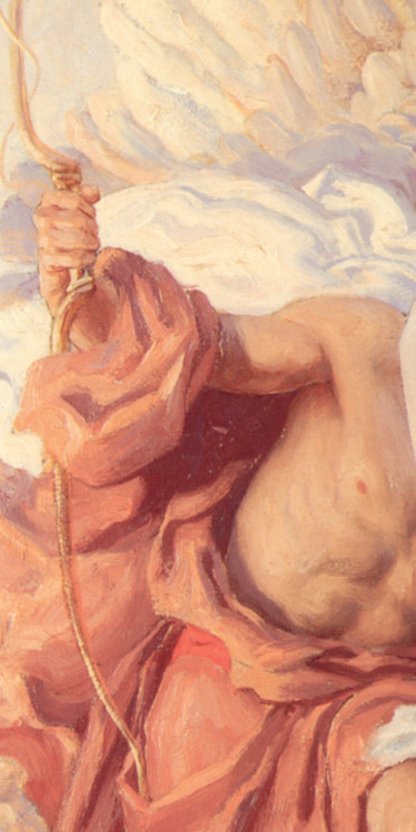 keirabisexual:Day and the Dawnstar (detail) 1906. Herbert James Draper