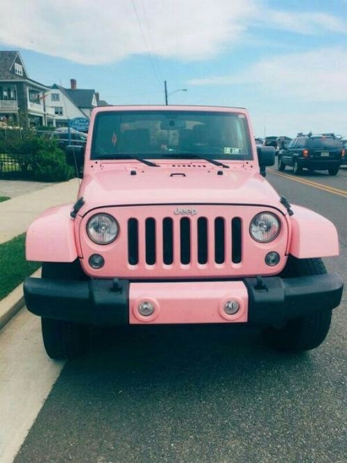 Pink Jeep