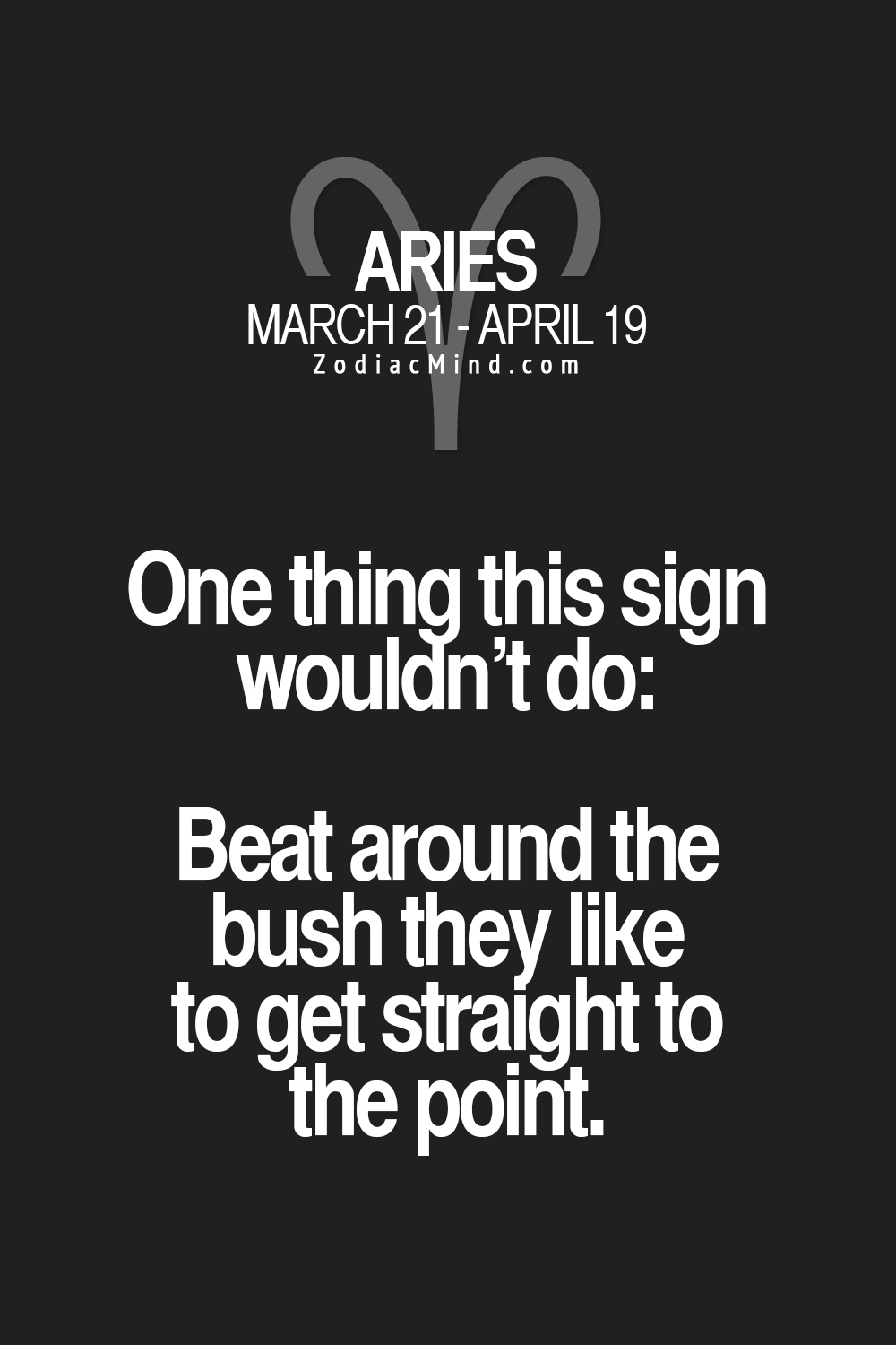 zodiacmind:Something your sign would never do!