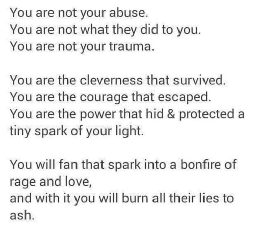 #Repost with @pokingholes_cptsdwarrior You are not your trauma. ❤ . . . #cptsd #complexptsd #complex