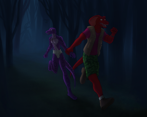 It Came From The Woods Would Be Known For Its Incredible Use Of Lighting And Colors,