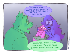 pinkadillydoo:teething must’ve been stressful for enid teehee X3