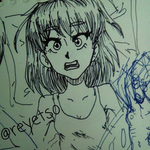 That moment when u wake up and realize ur late for school/work#art #doodle #anime #animedoodle #anim